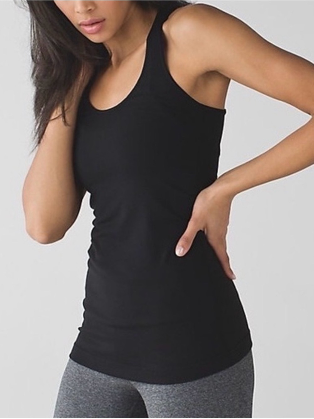 Lululemon Black Cool Racerback Tank Top